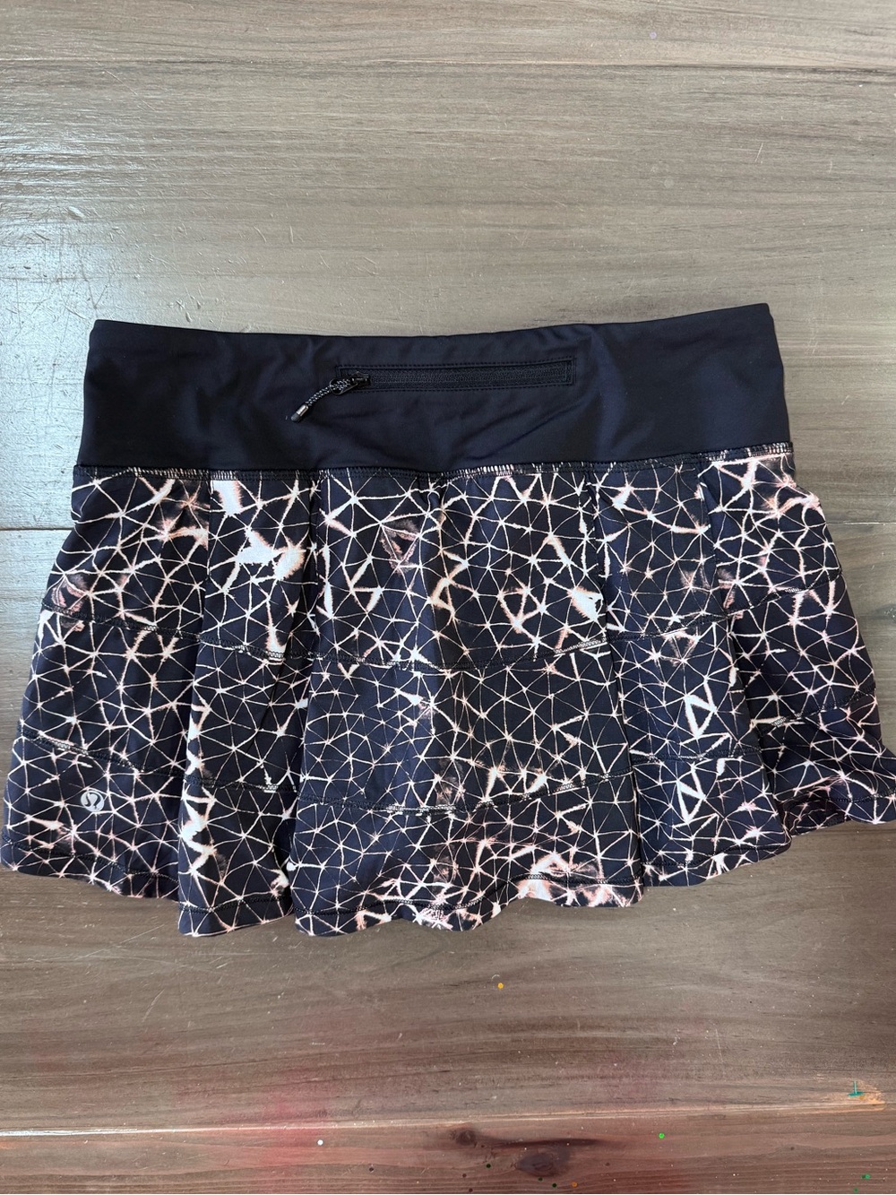 Lululemon Pace Rival Skirt II Women’s 4 Sugar Crush Multi Black